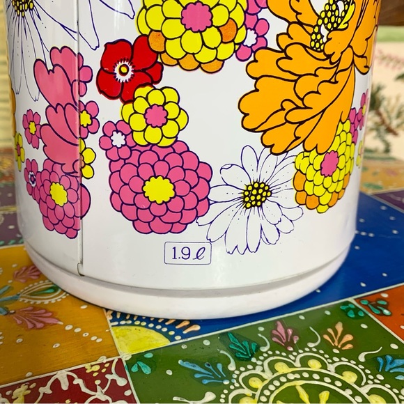 70s Mod Floral Air Pot - Picture 5 of 15